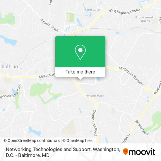 Mapa de Networking Technologies and Support