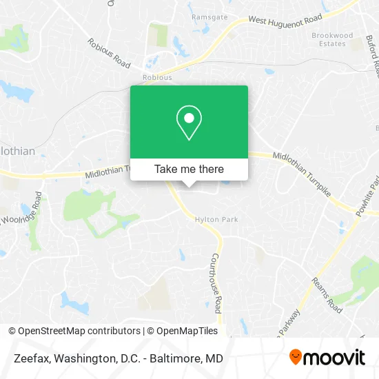 Zeefax map