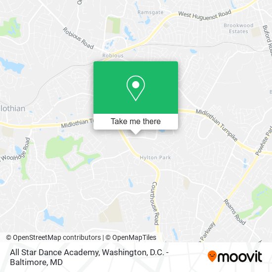 All Star Dance Academy map