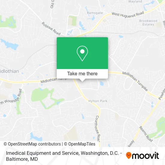 Imedical Equipment and Service map