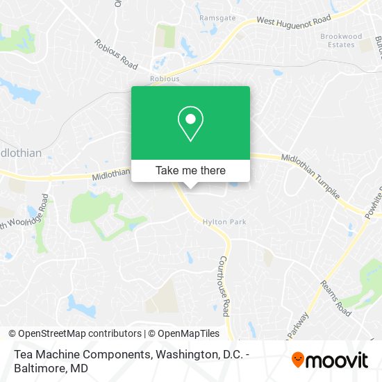 Tea Machine Components map