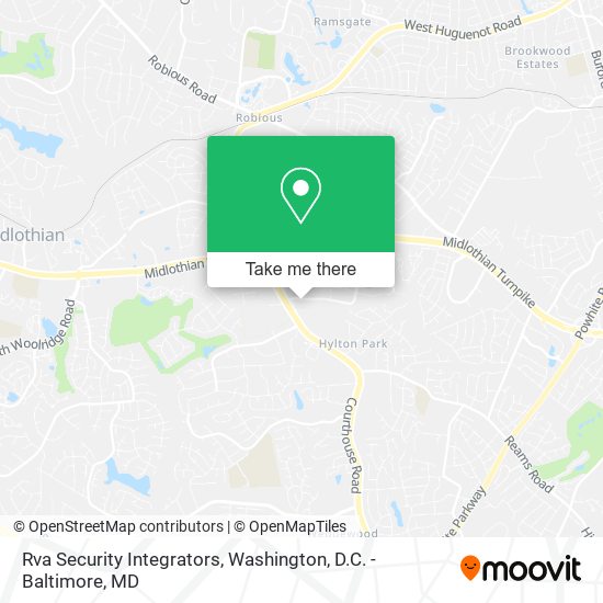 Rva Security Integrators map