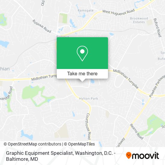 Graphic Equipment Specialist map