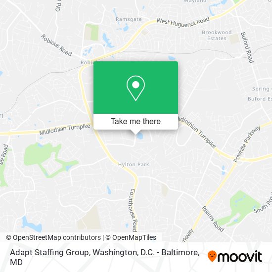Adapt Staffing Group map