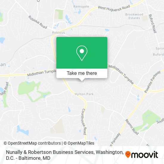 Nunally & Robertson Business Services map
