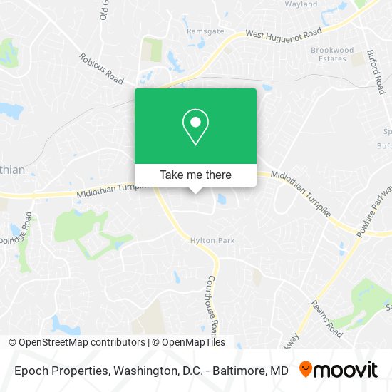 Epoch Properties map