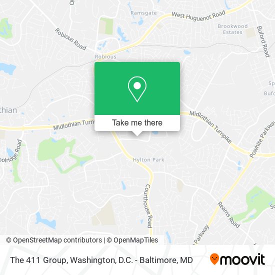 The 411 Group map