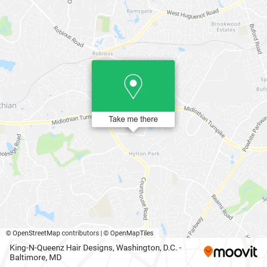 Mapa de King-N-Queenz Hair Designs