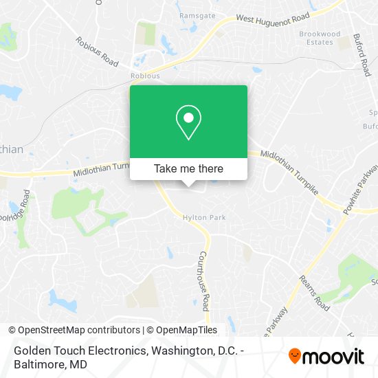 Golden Touch Electronics map