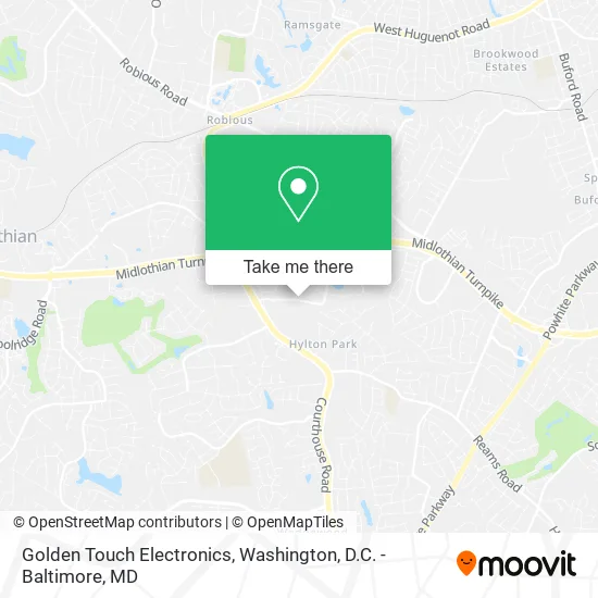 Golden Touch Electronics map