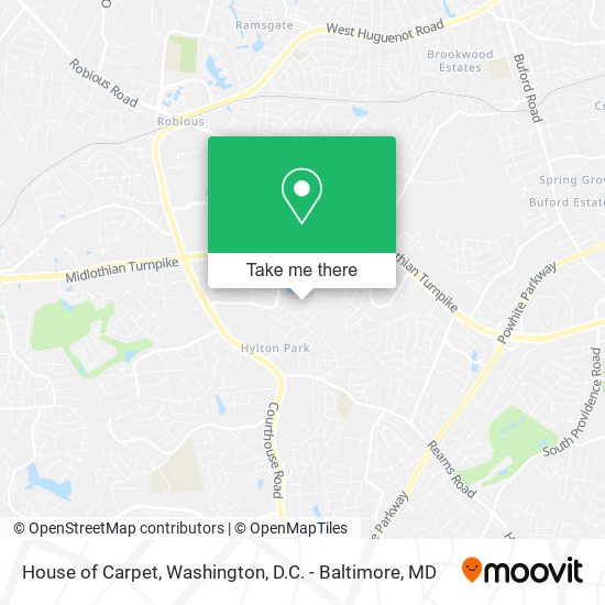 House of Carpet map