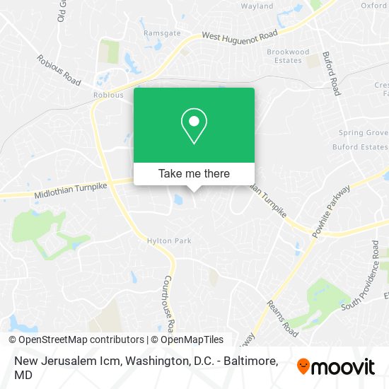 New Jerusalem Icm map
