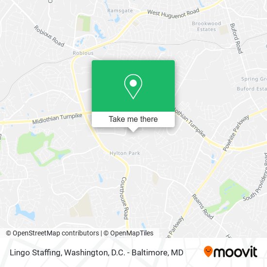 Lingo Staffing map