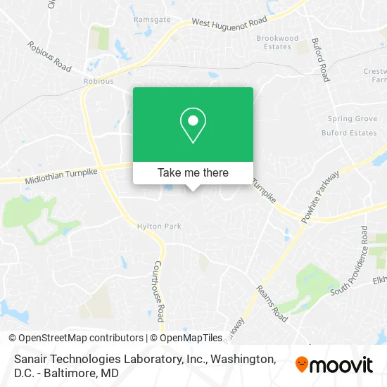Sanair Technologies Laboratory, Inc. map