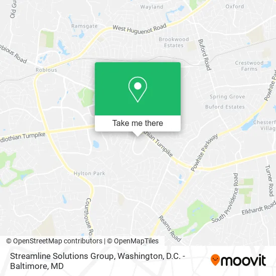 Streamline Solutions Group map