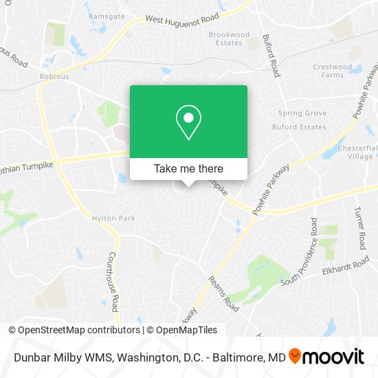 Dunbar Milby WMS map