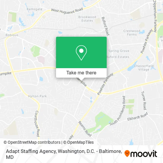 Adapt Staffing Agency map