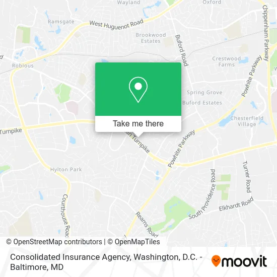 Consolidated Insurance Agency map