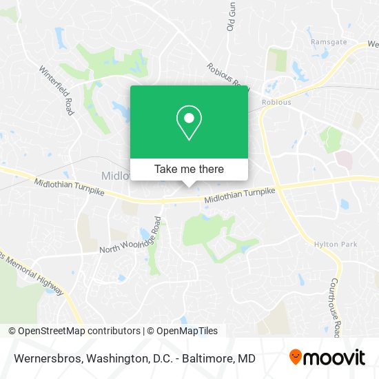 Wernersbros map