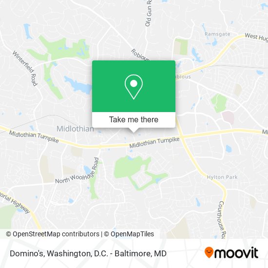 Domino's map