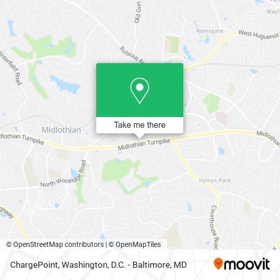 ChargePoint map