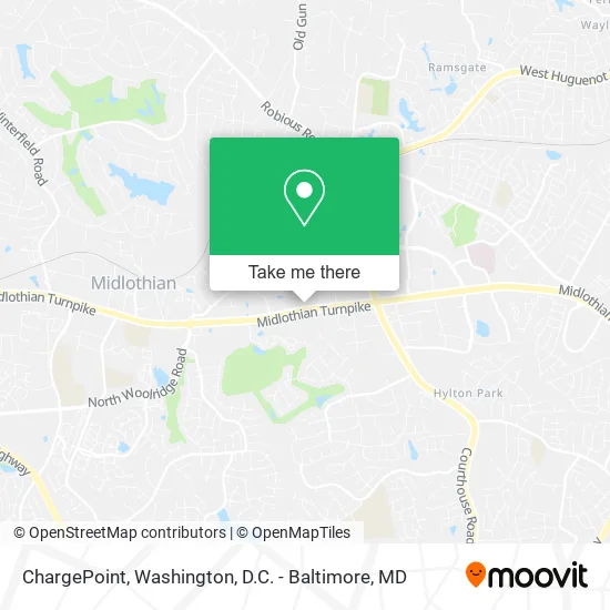 ChargePoint map