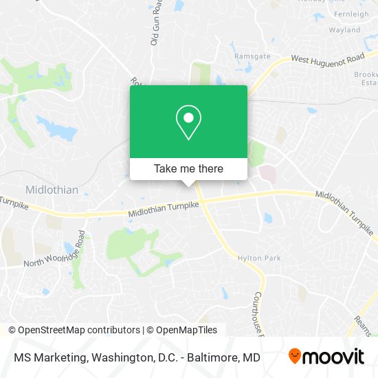 MS Marketing map
