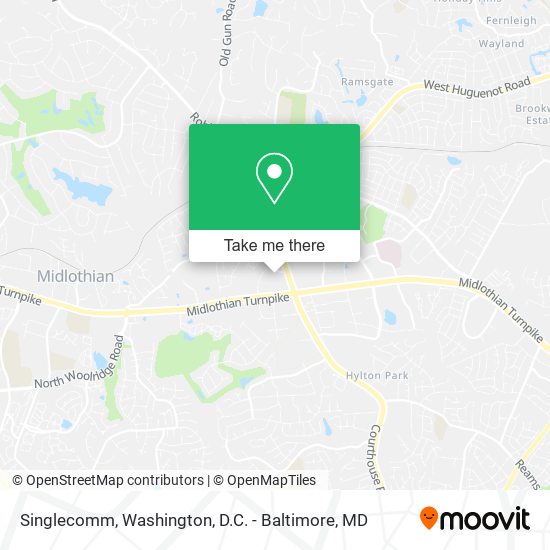 Singlecomm map