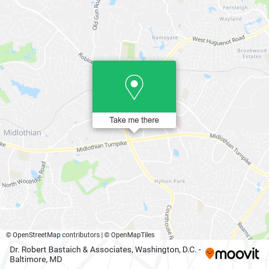 Dr. Robert Bastaich & Associates map