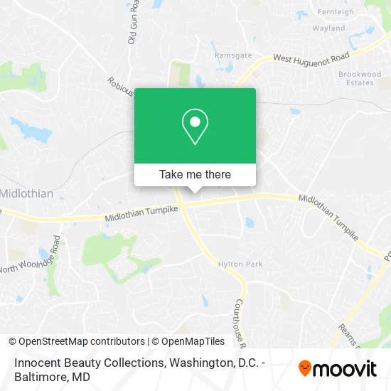 Innocent Beauty Collections map