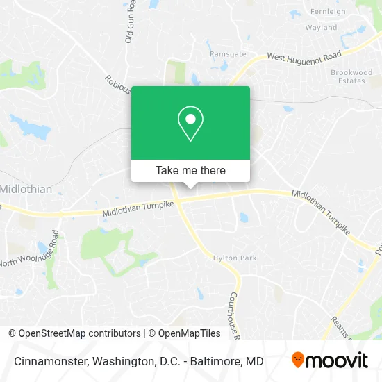 Cinnamonster map