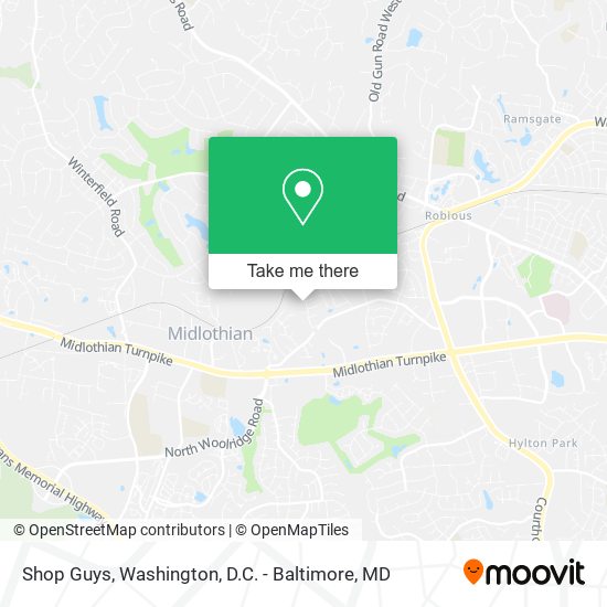 Shop Guys map