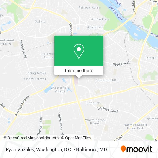 Ryan Vazales map