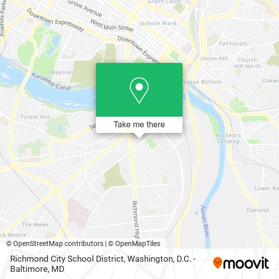 Richmond City School District map