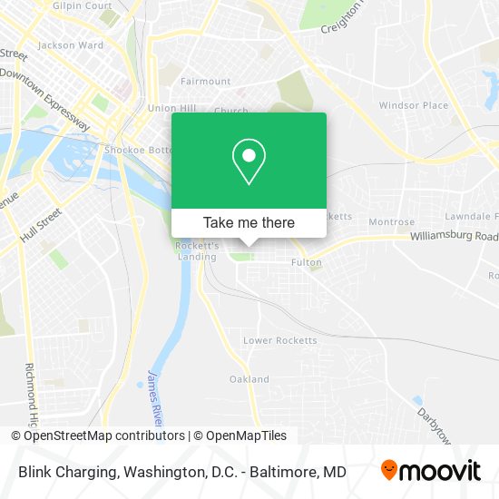 Mapa de Blink Charging