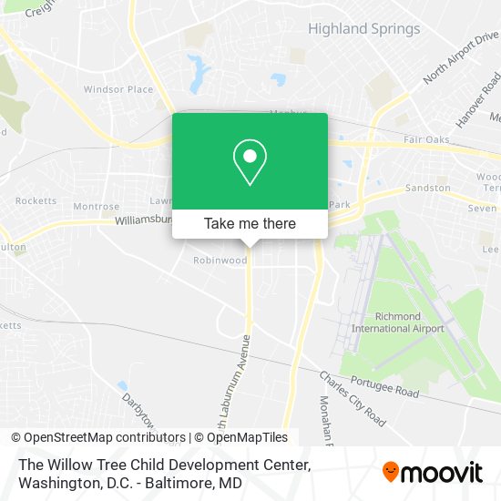 Mapa de The Willow Tree Child Development Center