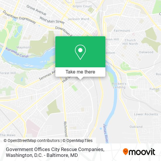 Government Offices City Rescue Companies map