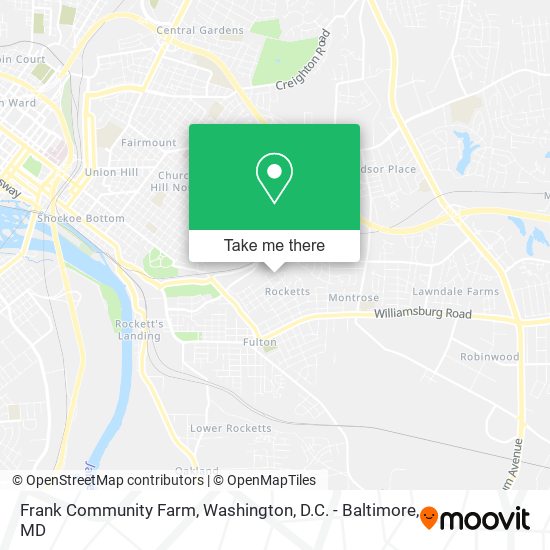 Mapa de Frank Community Farm