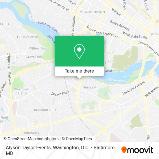 Alyson Taylor Events map