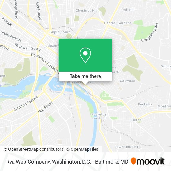 Mapa de Rva Web Company