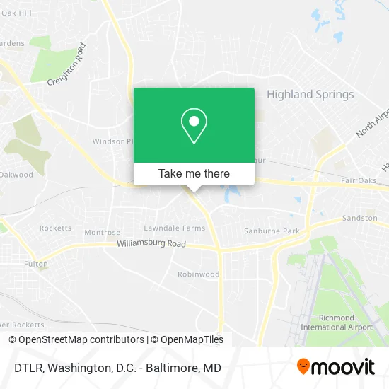 DTLR map
