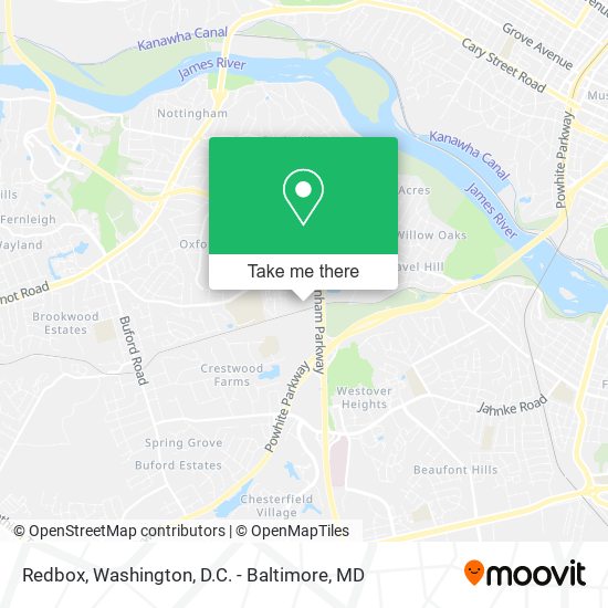 Redbox map