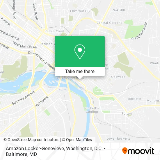 Amazon Locker-Genevieve map