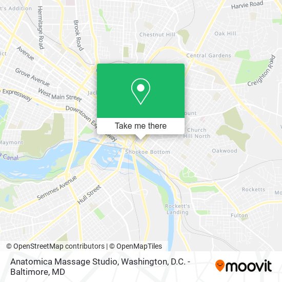 Anatomica Massage Studio map