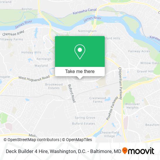 Deck Builder 4 Hire map