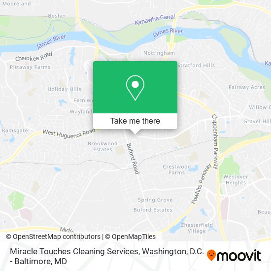 Miracle Touches Cleaning Services map