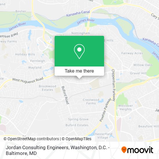 Jordan Consulting Engineers map