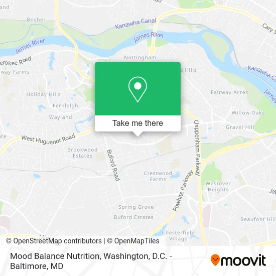 Mood Balance Nutrition map
