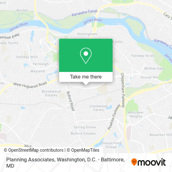 Planning Associates map