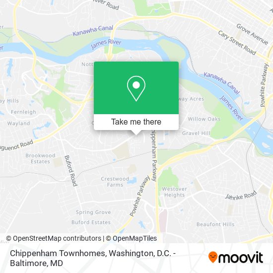 Chippenham Townhomes map